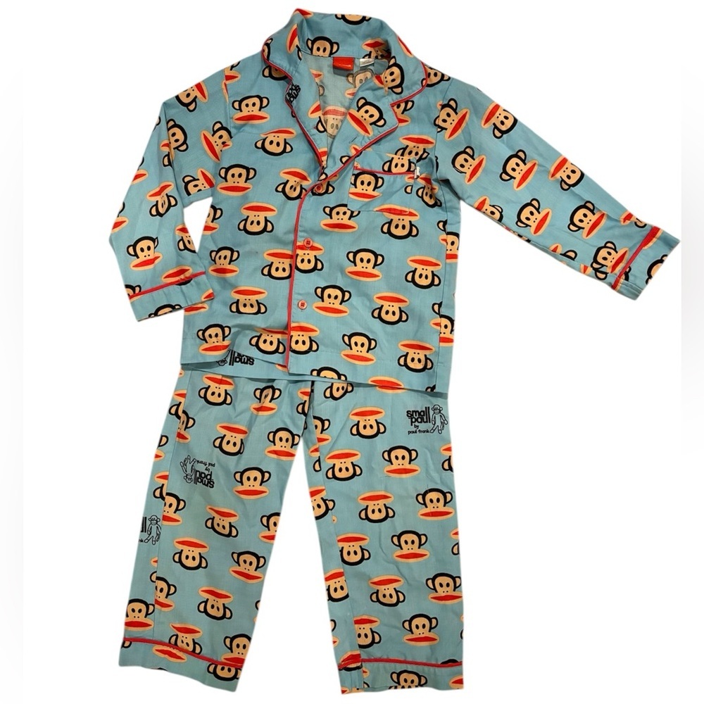 Vtg Paul Frank Kids’ Pajamas Julius PJ Set